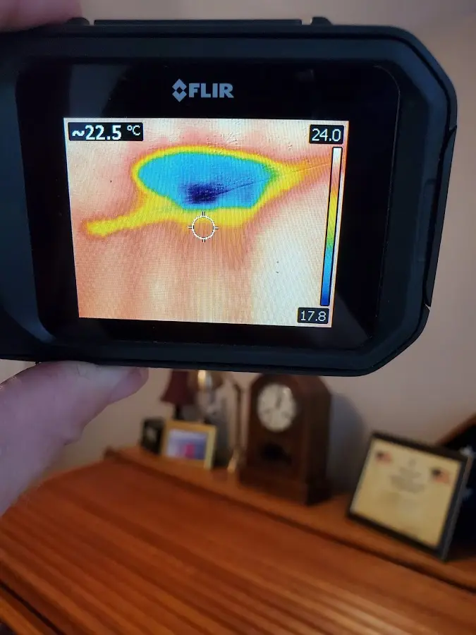 Thermal imaging inspection for water damage in Payson